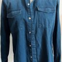 The Kooples  • NWT Non Compliant Dark Blue Denim Button Down Shirt Photo 0