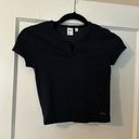 Aritzia  TNA Waffle Notch Shirt Photo 1