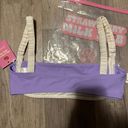 Strawberry Milk Mob Bikini Top Purple Size M Photo 2