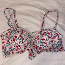 Target White Floral Bikini Set Photo 1