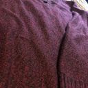 Arizona Jean Company Burgundy Criss Cross Sweater Photo 2