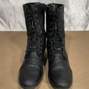 Candie's  Canash Black Combat Moto Boots Women’s Sz 9 M Photo 1