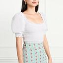 Hill House  The Aiko Nap Top in White Size XXL NWT Photo 0