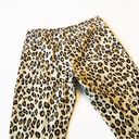 POL  Cheetah Print Twill Skinny Pants Photo 4