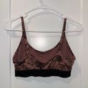 PINK - Victoria's Secret VS PINK Ultimate Snakeskin print lightly lined sports bra size M Photo 1