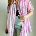 We The Free Barbie Bubblegum Pink Button Down Float Away Top NWT | M Photo 8