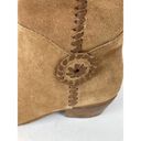 Jack Rogers  Sawyer Brown Suede Leather Tall Boots Womens 6.5M Riding Casual Zip Photo 11