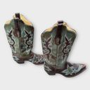 Corral Turquoise Inlay Leather Cowboy Boots Photo 2