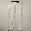 Frye NWT  Veronica Cropped Skinny Stretch Jeans Winter White size 28 Photo 7