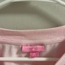 Stoney Clover Lane x Target Pink Cropped Terry Cloth Sweatshirt Photo 2