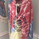 Ron Jon  Surf Shop Hoodie Womens Medium Tie Dye ORLANDO Super Soft Photo 0