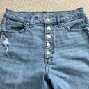 Universal Threads Universal Thread Button Fly Vintage Straight Drake Distressed Jeans Photo 1