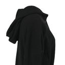 RDI  Waffle Knit Hoodie Pullover Top Black Women’s Size Small NWOT Photo 6