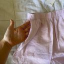 Emory park NWT Pink and white gingham print high waisted boxer shorts Photo 3