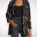 All Saints Aleida Ronnie Open Blazer Coat Size US 0 UK 4 Oversized Jersey Jacket Photo 0