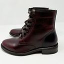 Krass&co NEW Thursday Boot . President Lace Up Boot Burgundy Brown US 5.5 WMNS Photo 0