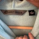 Harley Davidson Sweatshirt Hoodie Light Blue Size Medium Photo 2