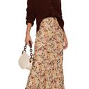 Polo  Ralph Lauren Floral Midi Bias Skirt in Fall Floral Brown 2 Womens Chiffon Photo 10