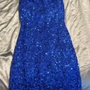 Homecoming Dress Blue Size M Photo 1