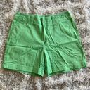 Dockers Vintage  Bright Green High Waisted Denim Mom Shorts Jean Shorts Photo 0