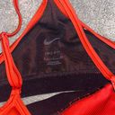 Nike Red Sports Bra Photo 2