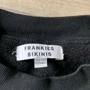 frankie's bikinis Frankie’s bikinis black pullover sweatshirt Photo 2