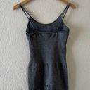 One Piece Seamless Ribbed Onesie, Athletic Grey  Photo 3