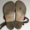 Free People  Isle of Capri Velvet Flat Sandal GUC Photo 11