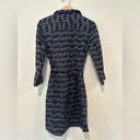 Tommy Hilfiger  Shirt Dress Short Blue  with Cowboy Charm Rope Print. Size Small Photo 7