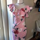 Guess  Dress With Flounce Neckline sz S Photo 6