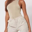 Missguided Tan Seamless Racer Neck Bodysuit Photo 1