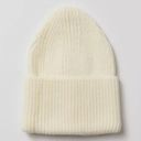 Urban Outfitters UO Khloe Ribbed Beanie in Ivory Photo 2