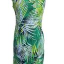 Tiana B . Palm tree Missy Tex Knit Tropical dress sz S new Photo 0