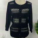 89th and Madison  • floral open lace crochet cardigan sweater Photo 0