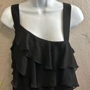 AB Studio AB studios dressy tank style ruffle, top size medium Photo 1