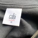 CAbi  3378 Sporty Sprint Jacket Womens Medium Black White Striped Full Zip Modern Photo 7