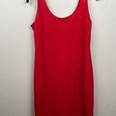 L'Agence L’Agence Red Sleeveless Midi Bodycon Dress - size Medium Photo 0