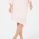 Alfani Seashell Pink Textured Illusion Asymmetrical Hem Skirt NEW Size 10 Photo 5