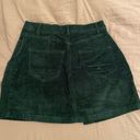 Hollister dark green Mini Denim Skirt Photo 1