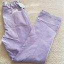 Hill House  The Claire Pant Stretch Cotton Kick-Out Crop in Lavender Size XS Photo 6