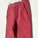 Only  NY Utility Canvas Work Pants Red Size Large Photo 3