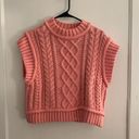 ZARA Pink Sweater Top Photo 0