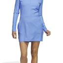 Adidas NWT  Women’s Long Sleeve Golf Dress with shorts Blue Small Photo 0