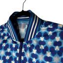 Free People Movement  Top Seed Printed Tennis Jacket Blue Combo Medium Photo 5