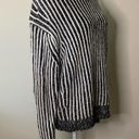 Elizabeth and James  Black and White Sweater Women's Medium Photo 4