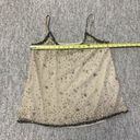 Joie  gold beige sequin tank top size XWS NWOT Photo 6