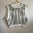 Houndstooth Sweater Vest Photo 2