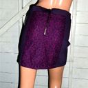 American Eagle  Outfitters Burgundy Skirt 6 Photo 2