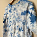 Elizabeth and James  Women's Small Blue Cloud Tie Dye Short Sleeve Tee Shirt Casual Photo 15