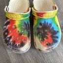 Crocs  Tie Dye Clogs Size Women's 8 Men's 6 Photo 3